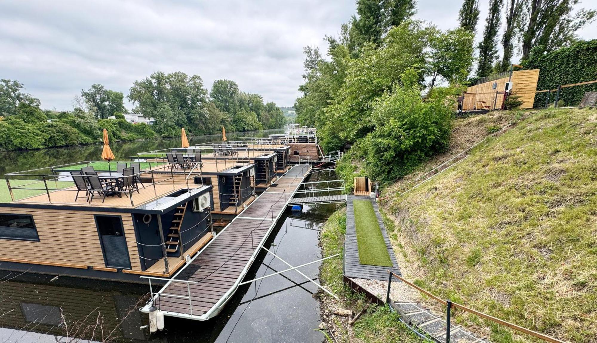 Hotel Prague Bay Houseboats Exterior foto